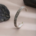 Bracelet Viking Runique — Jonc Acier Inoxydable • Runes & Nœuds Celtiques • Homme & Femme