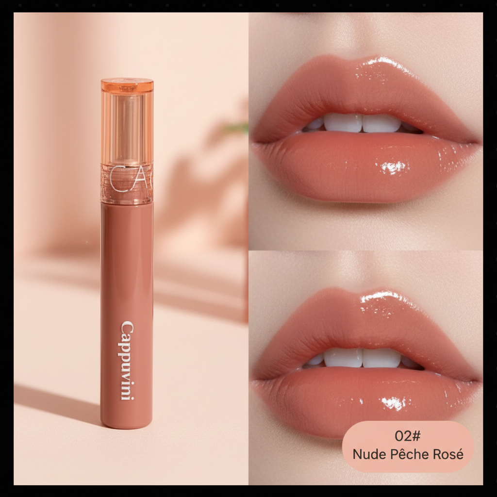 Cappuvini 02# Nude Pêche Rosé