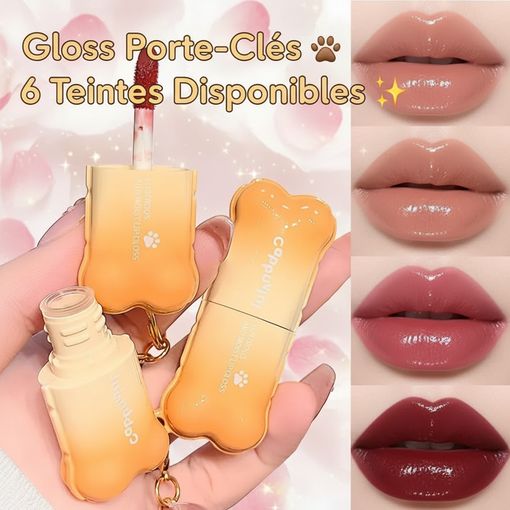 Cappuvini Gloss Porte-Clés - Mise en valeur