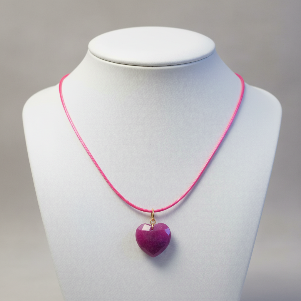 Collier Cœur – Sur Support